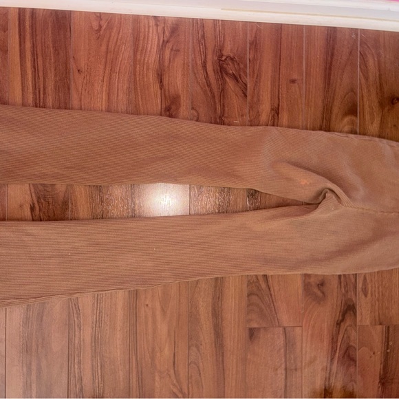 Good American Brown Corduroy Flare Pants - Picture 4 of 5